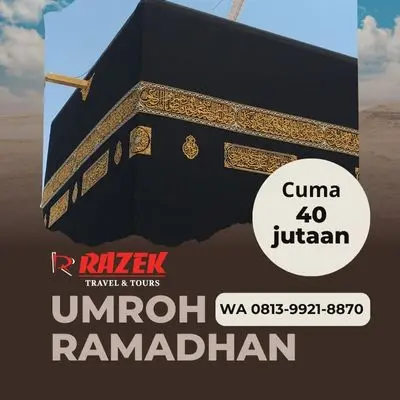 Berapa Hari Umroh Ramadhan 2024 Bersama Razek? Harga Promo Denpasar