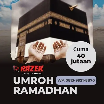 Berapa Hari Umroh Ramadhan 2024 Bersama Razek? Harga Promo Magetan