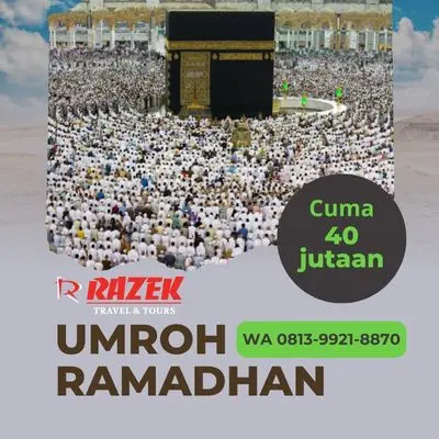 Umroh Ketika Ramadhan Bersama Razek Travel Paket Promo Parepare