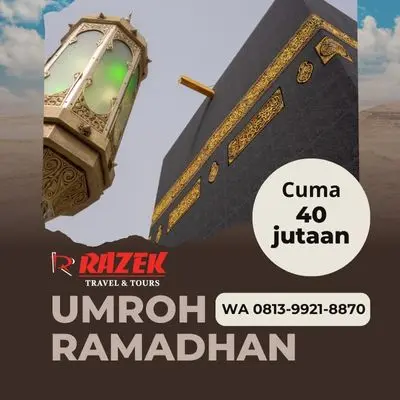 Umroh Ketika Ramadhan Bersama Razek Travel Paket Promo Pemalang